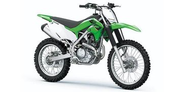 2023 Kawasaki KLX 230R S in a Lime Green exterior color. New England Powersports 978 338-8990 pixelmotiondemo.com 