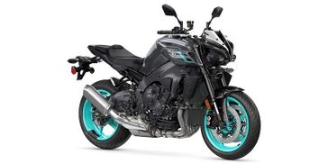 2024 Yamaha MT 10 in a Midnight Cyan exterior color. Parkway Cycle (617)-544-3810 parkwaycycle.com 