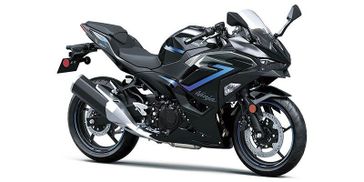 2025 KAWASAKI NINJA 500 ABS METALLIC FLAT SPARK BLACK AND METALLIC SPARK BLACK AND METALLIC MOONDUST GRAY