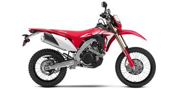 2019 Honda CRF 450L in a Red exterior color. Parkway Cycle (617)-544-3810 parkwaycycle.com 