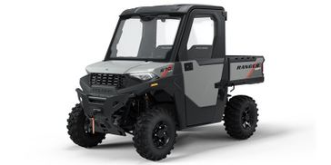 2024 Polaris Ranger SP 570 NorthStar Edition in a Ghost Gray exterior color. New England Powersports 978 338-8990 pixelmotiondemo.com 