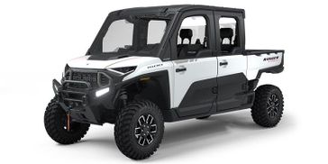 2025 Polaris RANGER CREW XD 1500 NORTHSTAR EDITION ULTIMATE GHOST WHITE METALLIC SMOKE