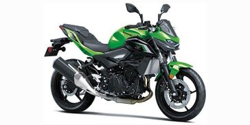 2024 KAWASAKI Z500 ABS CANDY LIME GREEN AND METALLIC FLAT SPARK BLACK AND METALLIC GRAPHITE GRAY