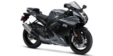 2025 SUZUKI GSXR600 SOLID IRON GRAY AND GLASS SPARKLE BLACK