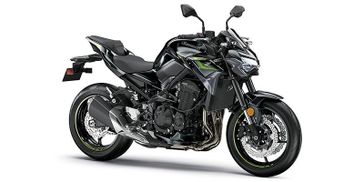 2024 Kawasaki Z900 in a Met Spark Black exterior color. New England Powersports 978 338-8990 pixelmotiondemo.com 