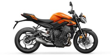 2025 Triumph STREET TRIPLE R  in a ORANGE exterior color. BMW Motorcycles of New Orleans 504-595-6776 pixelmotiondemo.com 