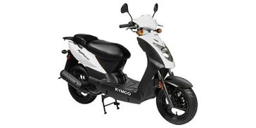 2023 KYMCO Agility in a White exterior color. Parkway Cycle (617)-544-3810 parkwaycycle.com 