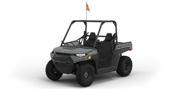 2024 Polaris Ranger 150 in a Avalanche Grey exterior color. New England Powersports 978 338-8990 pixelmotiondemo.com 