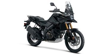 2024 Suzuki V-Strom in a Black exterior color. New England Powersports 978 338-8990 pixelmotiondemo.com 