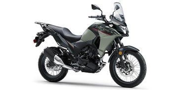 2023 Kawasaki Versys-X in a Pearl Matte Sage exterior color. New England Powersports 978 338-8990 pixelmotiondemo.com 