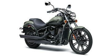 2023 Kawasaki Vulcan 900 in a Pearl Matte Sage exterior color. New England Powersports 978 338-8990 pixelmotiondemo.com 