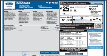 Used 2021 Ford EcoSport S