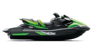 2025 KAWASAKI JET SKI ULTRA 310LXS EBONY AND LIME GREEN 