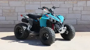 2025 CAN-AM RENEGADE 110 EFI ICEBERG BLUE AND BLACK 
