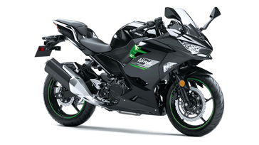 2023 KAWASAKI NINJA 400 ABS METALLIC CARBON GRAY AND METALLIC MATTE CARBON GRAY 