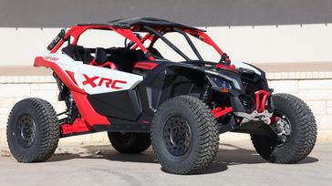 2025 CAN-AM MAVERICK X3 X RC 72 TURBO RR HYBRID WHITE AND LEGION RED