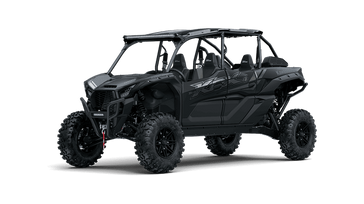 2025 Kawasaki TERYX KRX4 1000 BLACKOUT EDITION MATTE SPARK BLACK 