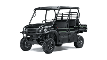 2023 Kawasaki Mule PRO-FXT in a Black exterior color. Central Mass Powersports (978) 582-3533 centralmasspowersports.com 