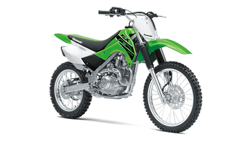 2023 Kawasaki KLX 140R L in a Lime Green exterior color. Greater Boston Motorsports 781-583-1799 pixelmotiondemo.com 