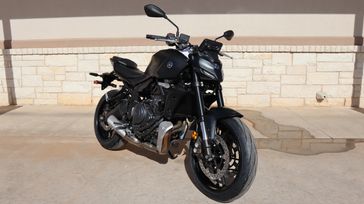 2025 Yamaha MT07 MATTE CHARCOAL BLACK