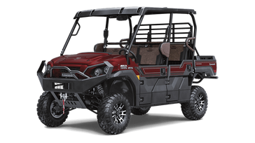 2026 Kawasaki MULE PROFXT 1000 LE PLATINUM RANCH EDITION METALLIC DEEP RED 