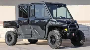 2025 Can-Am DEFENDER MAX LONE STAR CAB HD10 STEALTH BLACK 