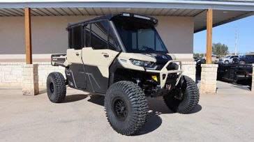 2025 Can-Am DEFENDER MAX LIMITED CAB HD10 DESERT TAN AND STEALTH BLACK