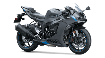 2025 KAWASAKI NINJA ZX6R METALLIC MATTE DARK GRAY AND EBONY