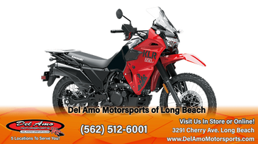 2024 Kawasaki KL650KRFNL-RD1  in a FIRECRACKER RED/METALLIC CARBON GRAY exterior color. Del Amo Motorsports of Long Beach (562) 362-3160 delamomotorsports.com 