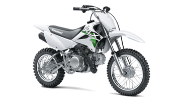 New 2026 Kawasaki Klx 110r white 