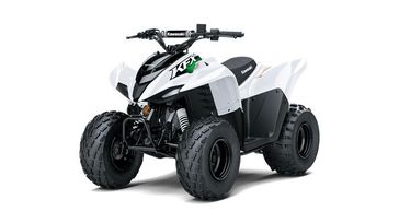 New 2027 Kawasaki KFX90  Bright White 