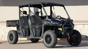 New 2025 CAN-AM DEFENDER MAX LONE STAR HD10 STEALTH BLACK 