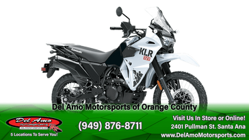 2024 Kawasaki KL650FRFNL-WT1  in a PEARL CRYSTAL WHITE/METALLIC CARBON GRAY exterior color. Del Amo Motorsports of Orange County (949) 416-2102 delamomotorsports.com 