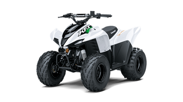 New 2026 Kawasaki KFX90  Bright White 