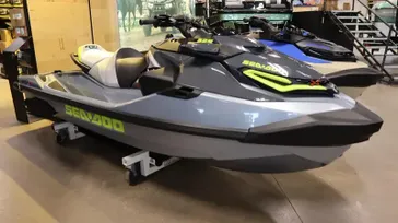 2025 SEADOO RXTX 325 WITH SOUND SYSTEM ICE METAL AND MANTA GREEN 