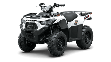 2025 Kawasaki Brute Force 450 4x4 in a White exterior color. Cross Country Powersports 732-491-2900 crosscountrypowersports.com 