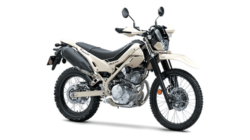 New 2026 Kawasaki KLX 230 SHERPA S ABS WHITISH BEIGE 