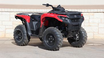 2025 CAN-AM OUTLANDER DPS HUNTING EDITION HD7 LEGION RED in a LEGION RED exterior color. Family PowerSports (877) 886-1997 familypowersports.com 