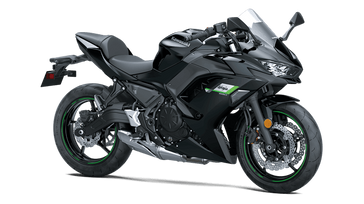 2025 KAWASAKI NINJA 650 METALLIC SPARK BLACK AND METALLIC FLAT SPARK BLACK