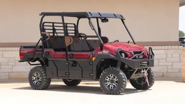 New 2026 KAWASAKI MULE PROFXT 1000 LE PLATINUM RANCH EDITION METALLIC DEEP RED 