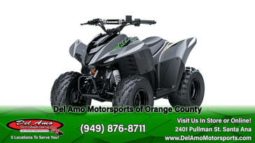 2024 Kawasaki KSF90BRFNL-GY1  in a BATTLE GRAY exterior color. Del Amo Motorsports of Orange County (949) 416-2102 delamomotorsports.com 