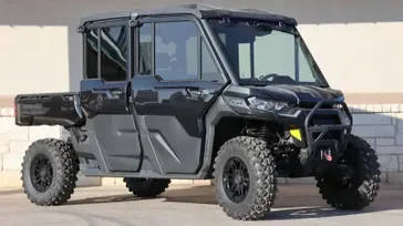 2025 Can-Am DEFENDER MAX LONE STAR CAB HD10 STEALTH BLACK 