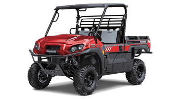 New 2026 Kawasaki Mule profxr 1000 le candy persimmon red 