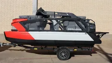 2025 SEADOO SWITCH SPORT 21 230HP PAINTED TRAILER LAVA RED 