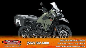 2024 Kawasaki KL650HRFAL-GN1  in a PEARL MATTE SAGE GREEN exterior color. Del Amo Motorsports of Long Beach (562) 362-3160 delamomotorsports.com 