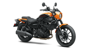 2024 Kawasaki Eliminator in a Candy Steel Orange exterior color. Central Mass Powersports (978) 582-3533 centralmasspowersports.com 