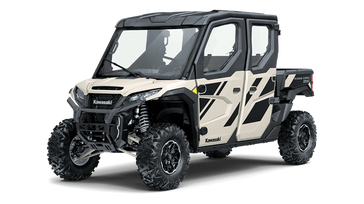 New 2026 Kawasaki RIDGE CREW HVAC  Metallic Matte Whitish Beige 