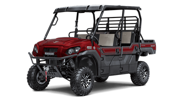 2025 Kawasaki MULE PROFXT 1000 LE RANCH EDITION METALLIC DEEP RED