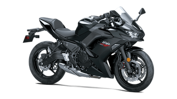 New 2026 Kawasaki NINJA 650  Metallic Flat Spark BlackMetallic Carbon Gray 