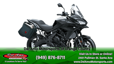 2023 Kawasaki KLE650HPFXL  in a METALLIC SPARK BLACK/METALLIC FLAT SPARK BLACK exterior color. Del Amo Motorsports of Orange County (949) 416-2102 delamomotorsports.com 